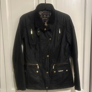 Barbour Black Utility Jacket for Women